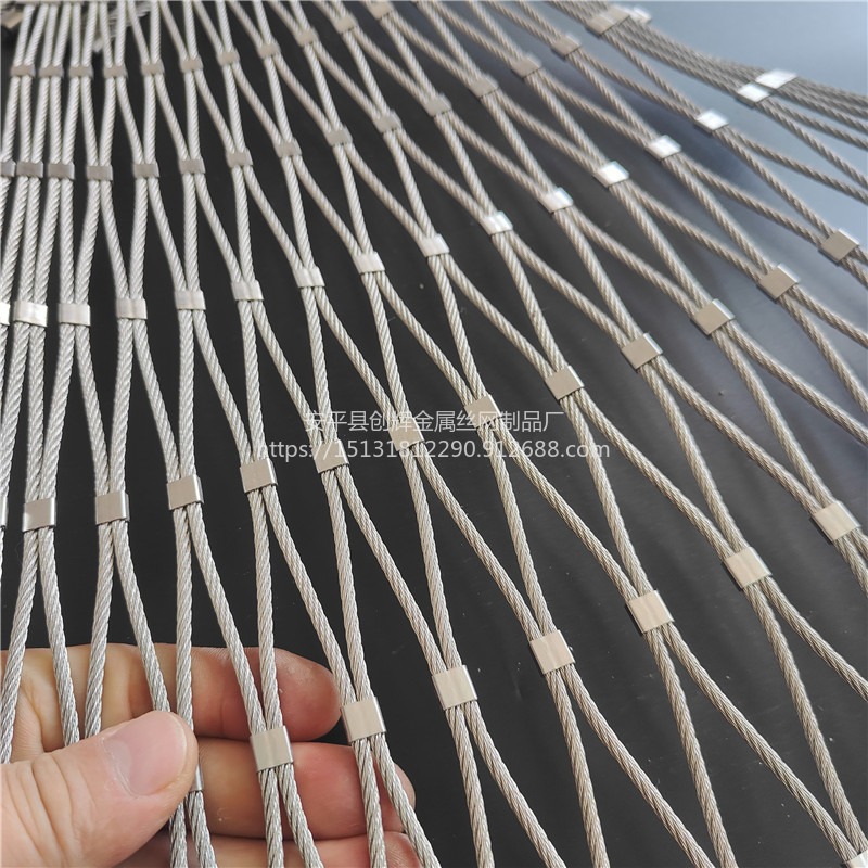 201不锈钢电机防坠网桶状钢丝绳网技术要求