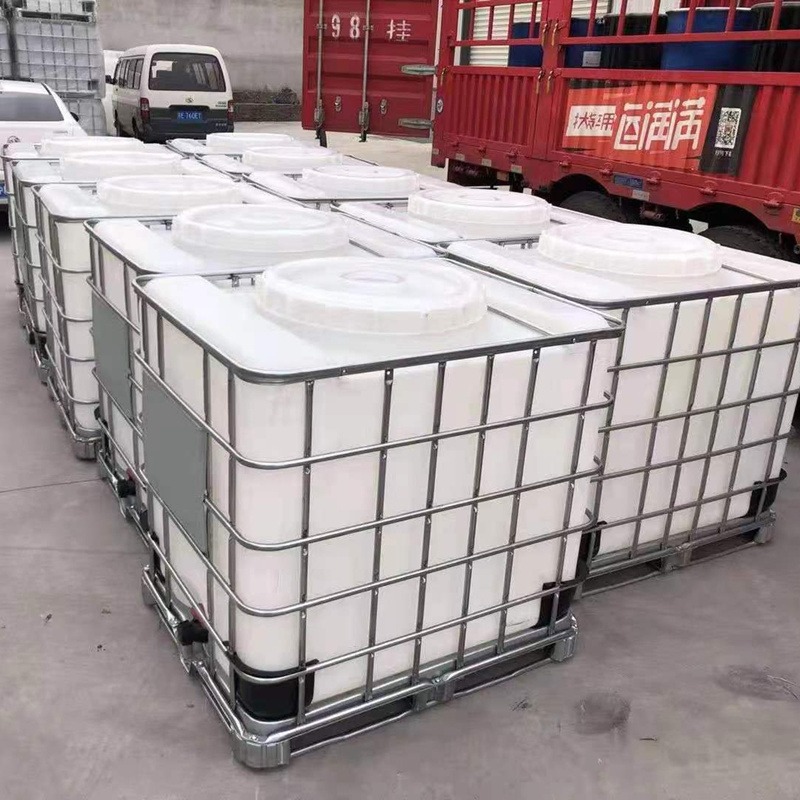 1000升大口径吨桶 卡谱尔白色方桶 耐酸碱  加厚塑料 全新材料