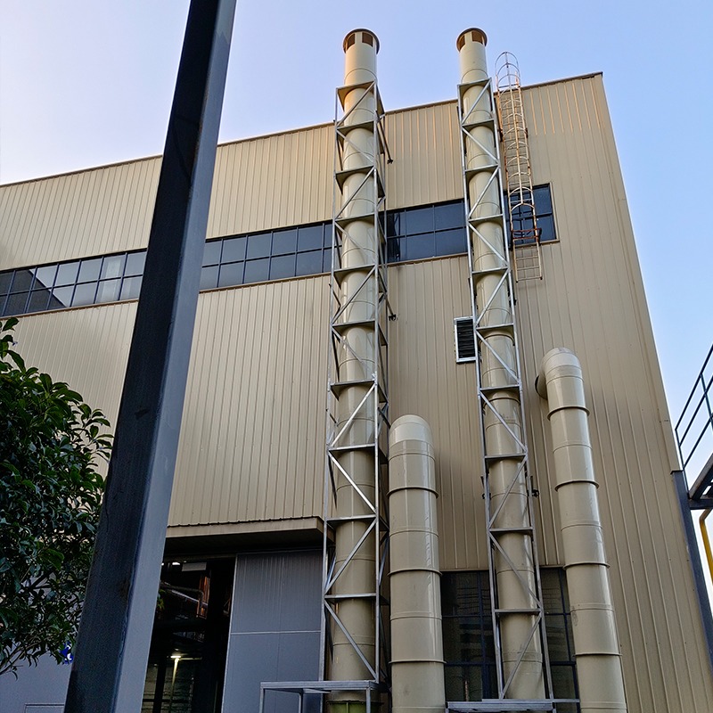 绿明辉  供应 聚丙烯吸收塔生产厂家PPH吸收净化塔