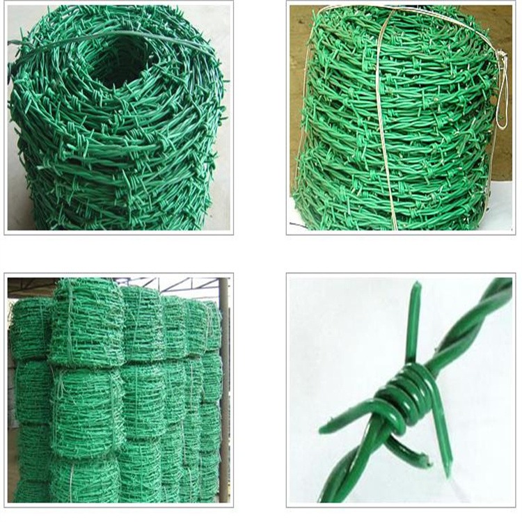 台湾现货正反拧刺绳厂家供应高雄草绿色刺线嘉义裹塑刺绳