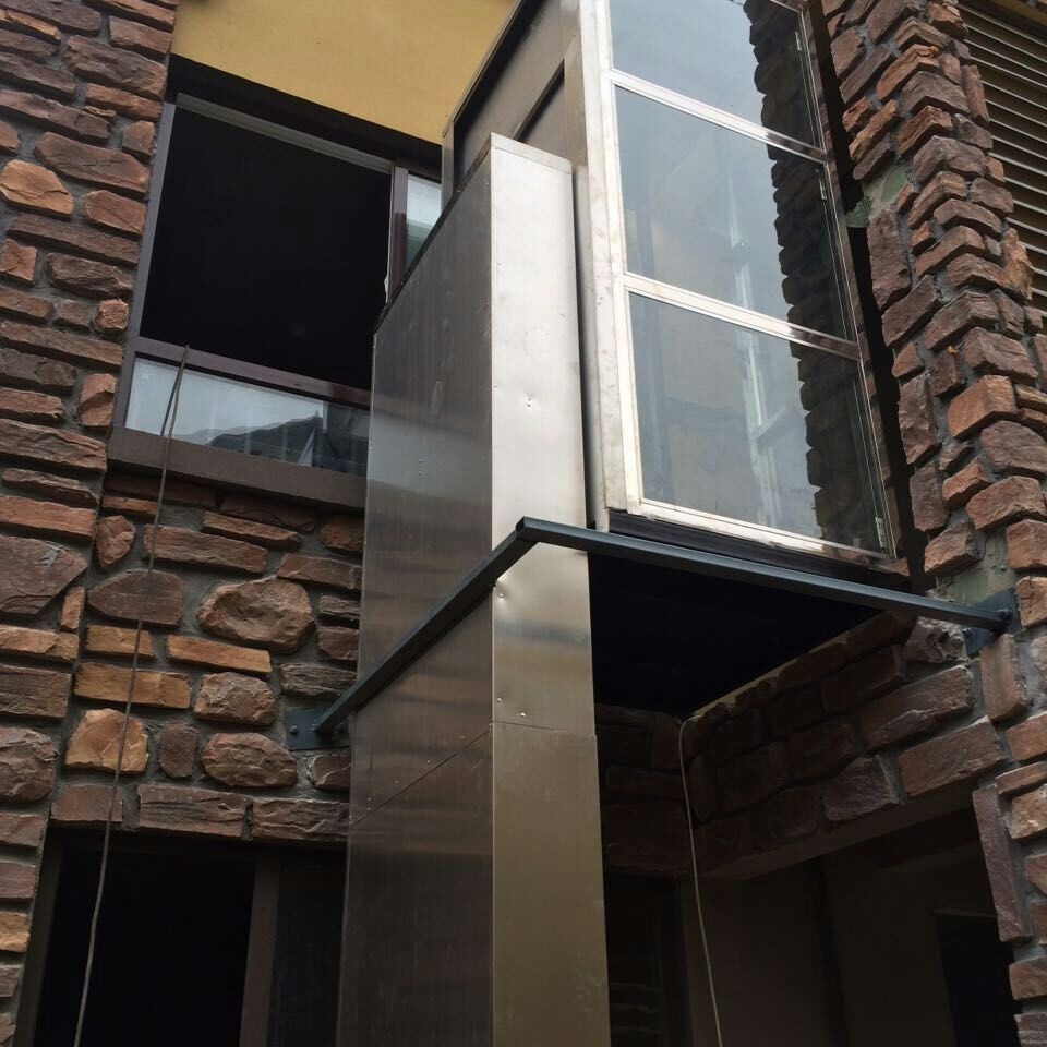 家用升降台 定制自建房电梯 液压垂直式升降梯广安市