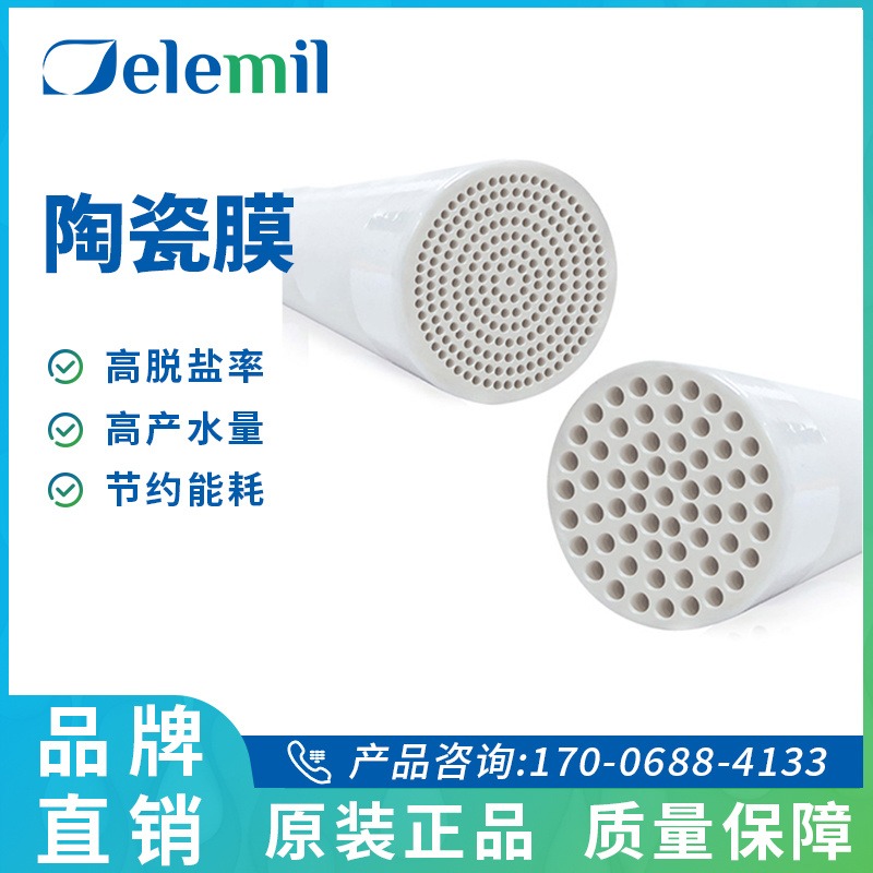 德兰梅尔陶瓷膜组件工艺 乳酸发酵液处理应用 浙江陶瓷膜设备