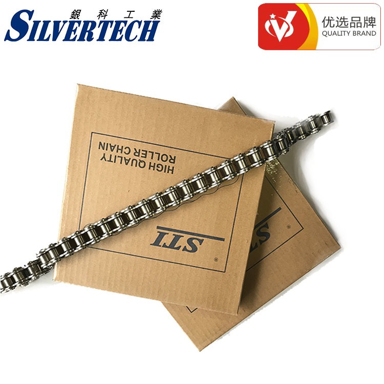 国产STI品牌工业用高品质链条 高品质碳钢材质短节距耐高温传动链单排链条RC120-1R抗压耐磨