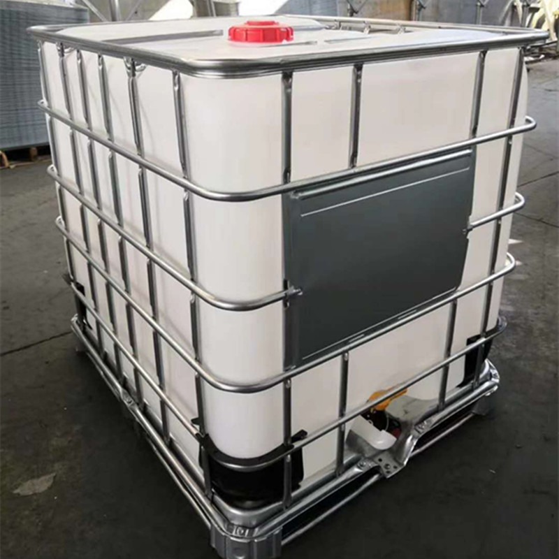 方形集装桶 卡谱尔吨桶 1000升水容量 液体存储桶 食品级塑料内胆加金属框架