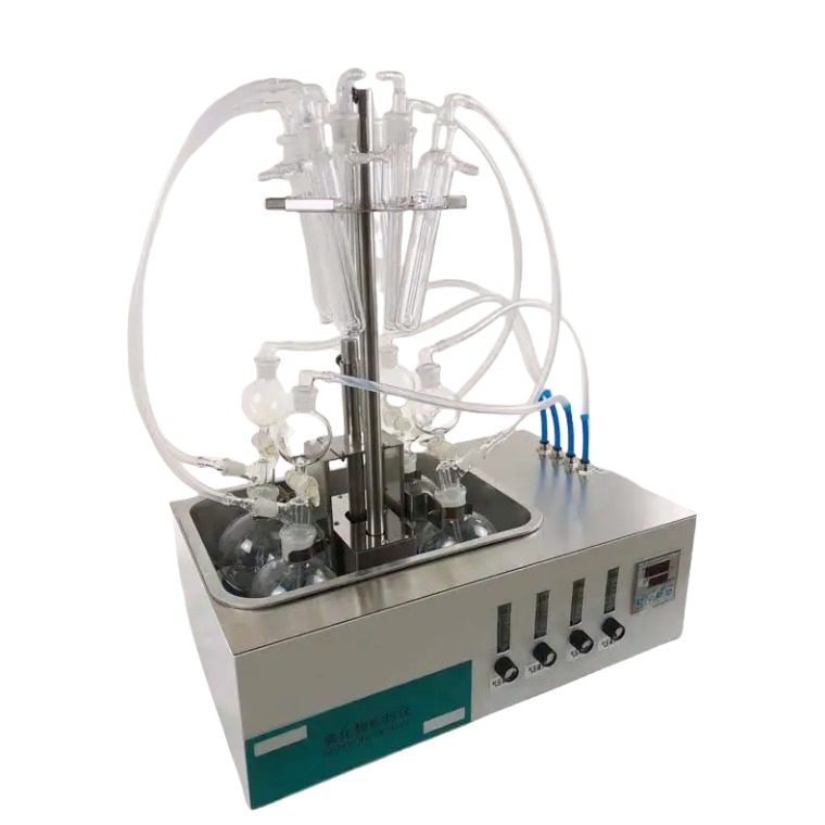 水质硫化物酸化吹气仪 CH-DCY-6S 水质分析 氮气吹扫装置