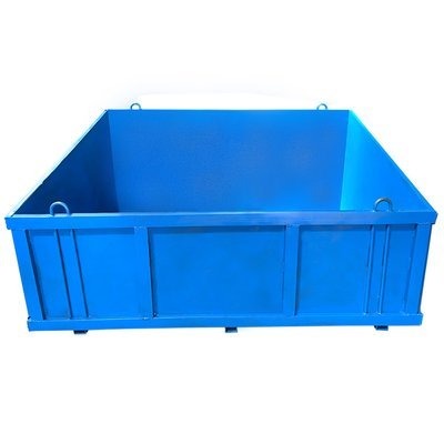 重庆厂家工地钢筋废料池施工废料堆放池移动式废料箱钢筋废料池